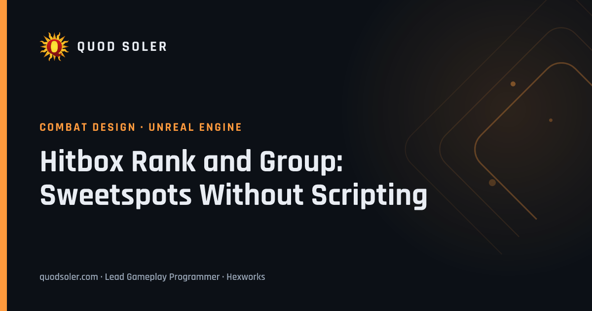 Hitbox Rank and Group: Sweetspots Without Scripting